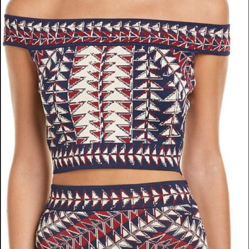 ❌SOLD ON EBAY BCBG Kayann Top & Leger Skirt XS - Picture 2 of 12